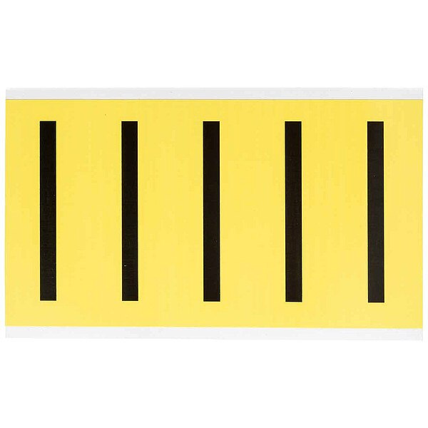 Letter Label, U, 5inHx1-3/4inW, No. Cards 1