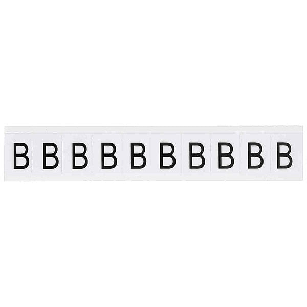 Letter Label, Character B, 1-1/2 In. H