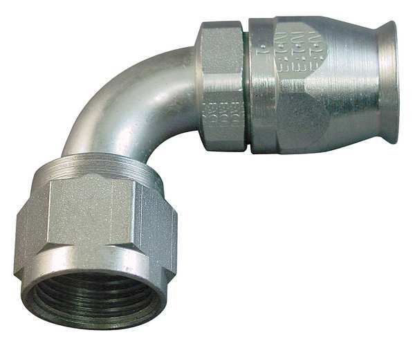 Hydraulic Hose Fitting, Steel, 7/8 in.