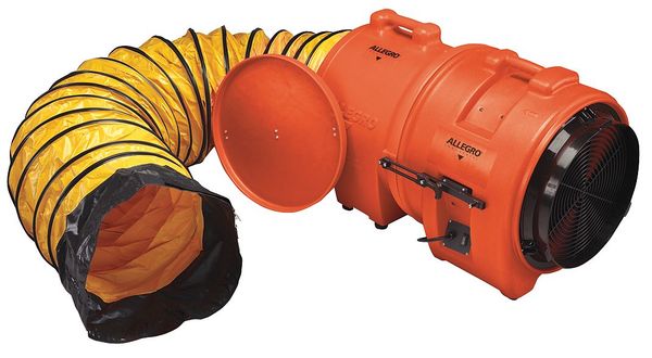 Cnfind Space Blowr, 1HP, Includs 15ft Duct