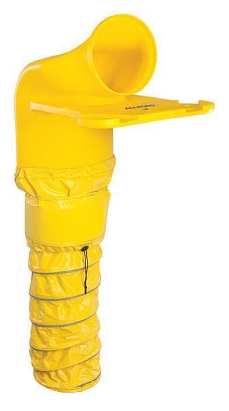 Ventilation Duct Carrier, 23 in. W, Yllw