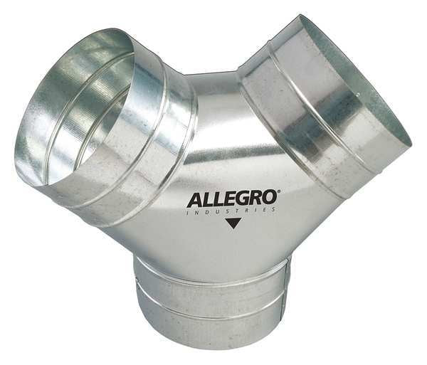 Duct to Duct Connector, 8 in. W, Slvr