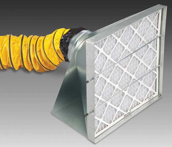 Filter Box Assembly, 24 in. W, Slvr