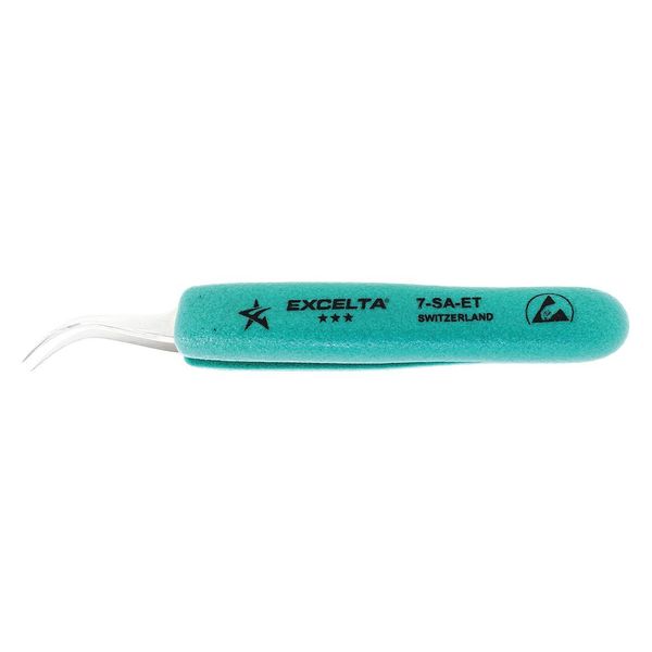 Tweezer, Curved Fine, 5 in. L, SS