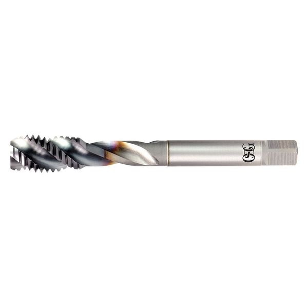 Spiral Flute Tap , M3x0.50 , Modified Bottom, Semi-Bottom , 3 Flutes,