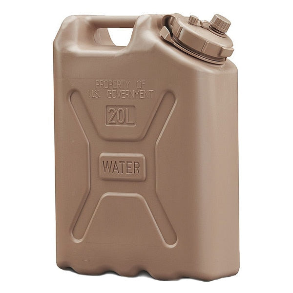 Military Water Canister, 5-gal, Sand