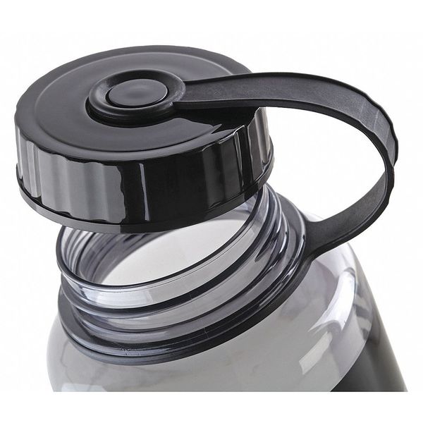 Water Bottle, 1L, Gray, BPA Free