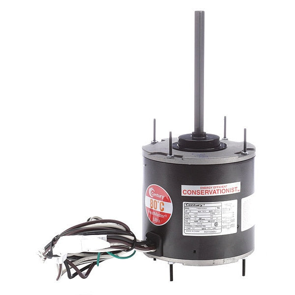 Condenser Fan Motor, 1/3 HP, 1075 rpm, 1.2