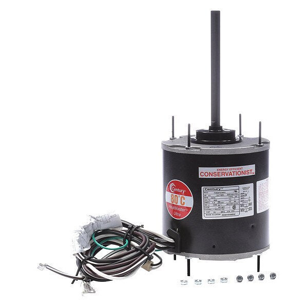 Condenser Fan Motor, 1/2 HP, 1075 rpm, 1-Ph
