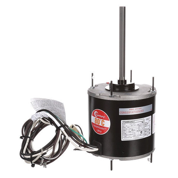 Condenser Fan Motor, 1/3 HP, 825 rpm, 1-Ph