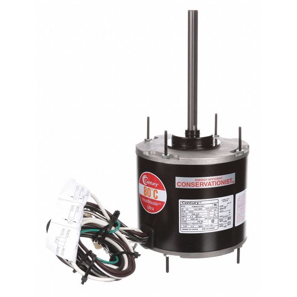 Condenser Fan Motor, 1/3 HP, 1075 rpm, 1-Ph