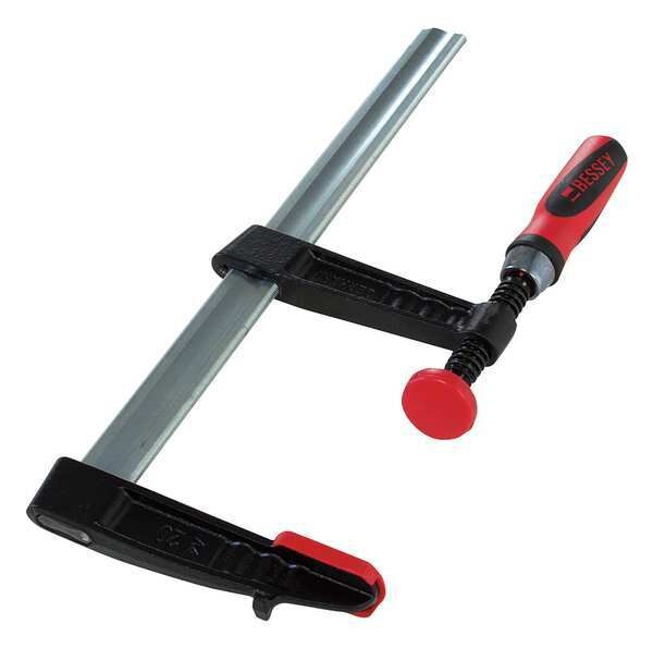 16 in Bar Clamp Composite Plastic Handle and 4 in Throat Depth