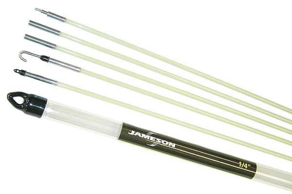 Glow Rod Kit with 24 Feet of Fiberglass Fish Rod
