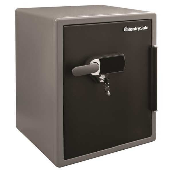Fire Rated Security Safe, 2.05 cu ft, 124.8 lb, Not Rated Fire Rating