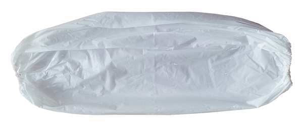 Chemical Resistant Sleeves, White, PK100