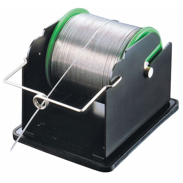 Solder Reel Stand, Black, Single Spool