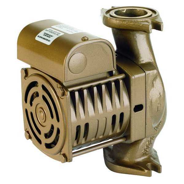 Hot Water Circulating Pump, 1/6 hp, 120v, 1 Phase, Flange Connection