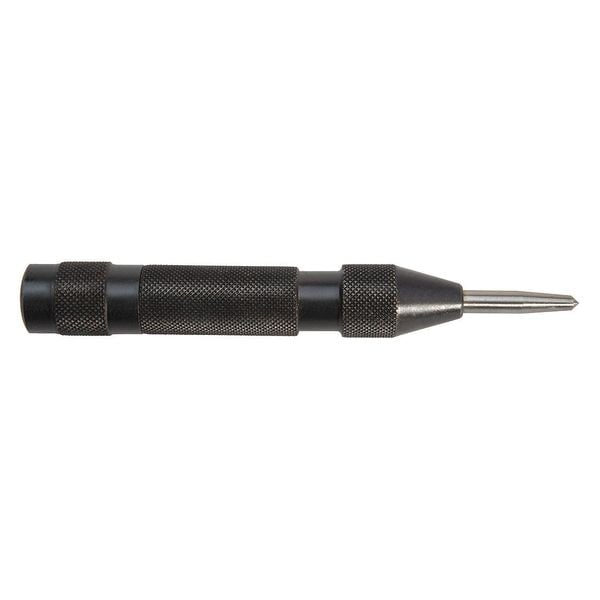 Center Punch, 4inL, 1/2in dia, Adjustable