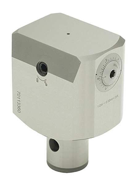 Boring Head, 3-23/64 in L, Steel