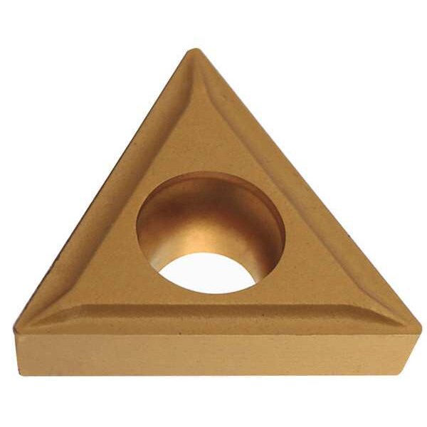 Triangle Turning Insert, Triangle, 5/32 in, TCMT, 0.0156 in