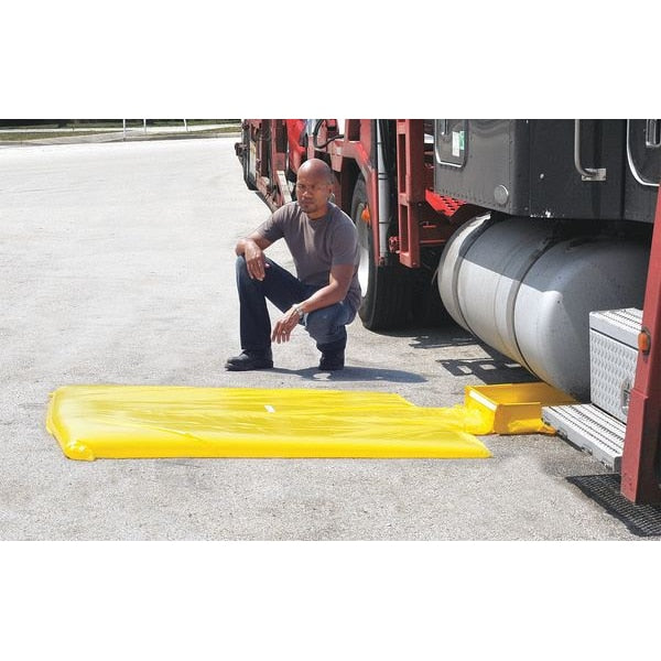 Pop-Up Pool Plus, 20 gal Spill Capacity, 10 oz Polyethylene