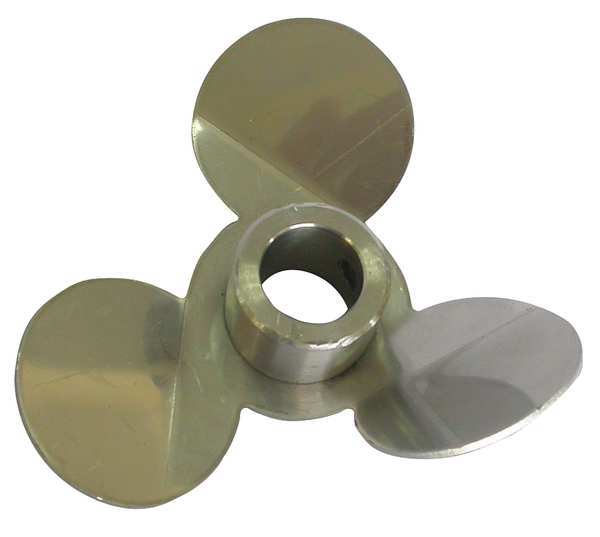 Propeller, 4 In Dia x 5/8 In, 316 SS