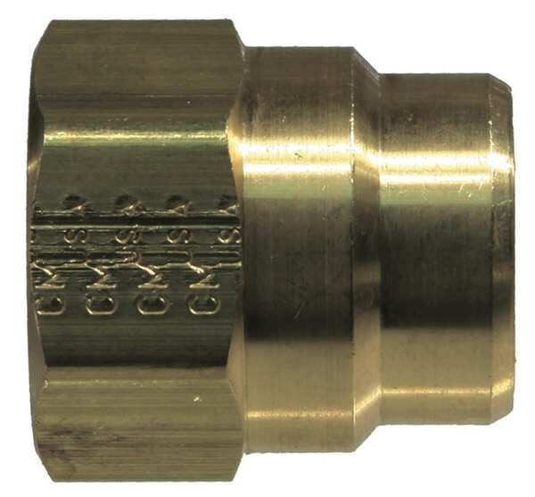 Air Brake Fitting, Brass, 1/2In Tube