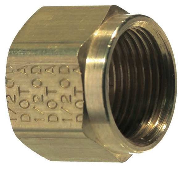 Tube Nut, Compression, Brass