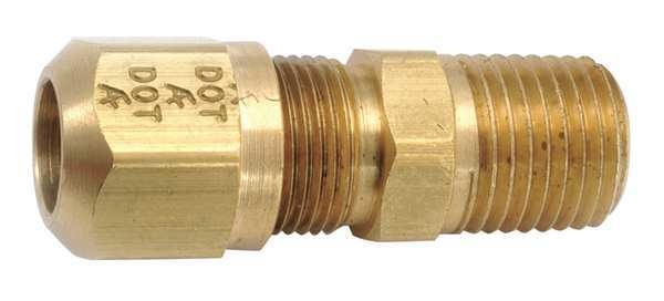 Male Connector, Compression, Brass