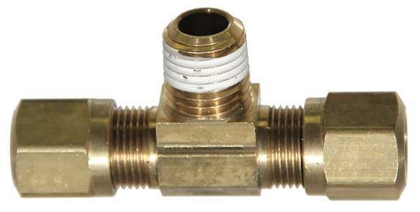 Male Branch Tee, Compression, 3/8In Tube
