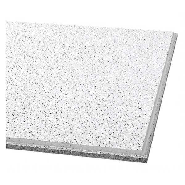 Fine Fissured Ceiling Tile, 24 in W x 24 in L, 12 PK