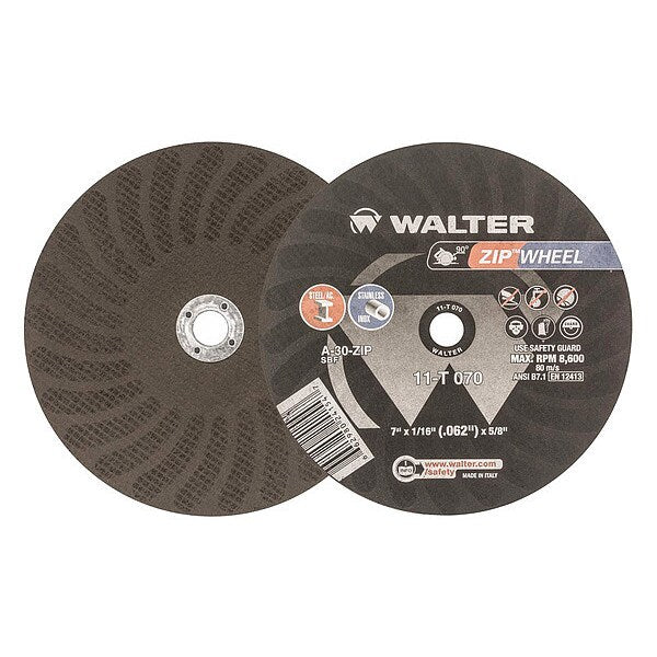 Cut-Off Wheel, T1, 7x1/16x5/8