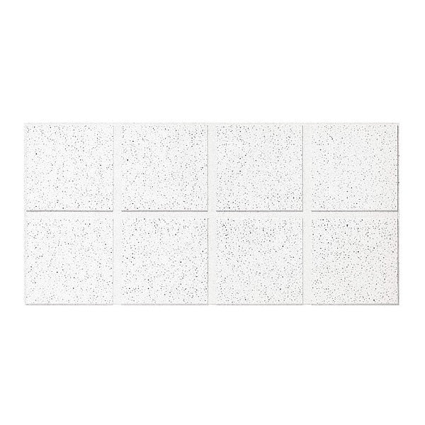 Fine Fissured Ceiling Tile, 24 in W x 48 in L, 10 PK