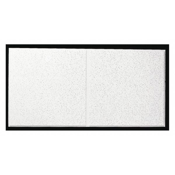 Fine Fissured Ceiling Tile, 24 in W x 48 in L, 10 PK