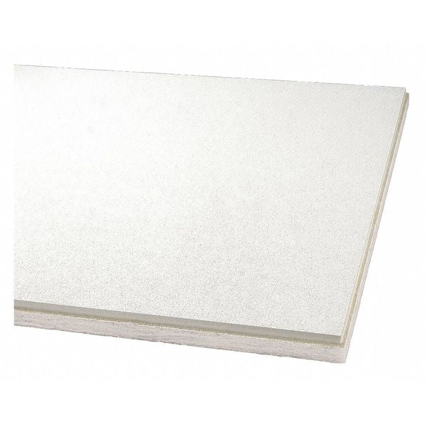 Optima Tegular Ceiling Tile, 24 in W x 24 in L, 12 PK