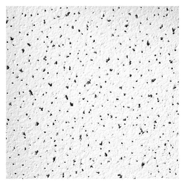 Fine Fissured Ceiling Tile, 12 in W x 12 in L, 40 PK