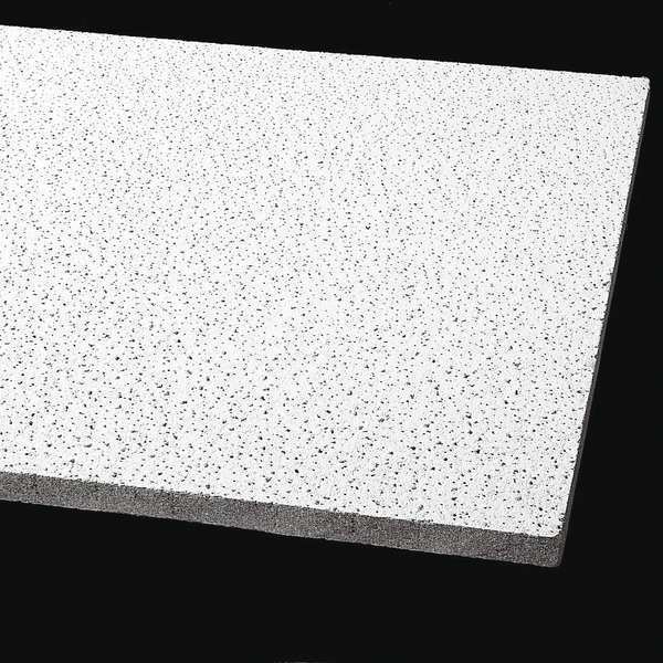 Fine Fissured Ceiling Tile, 24 in W x 48 in L, 8 PK