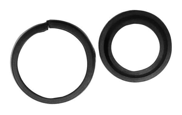 Split Ring, Rubber, Plastic