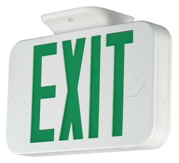 Ext Sgn, Plst, Wht, 11 39/64in, 1W