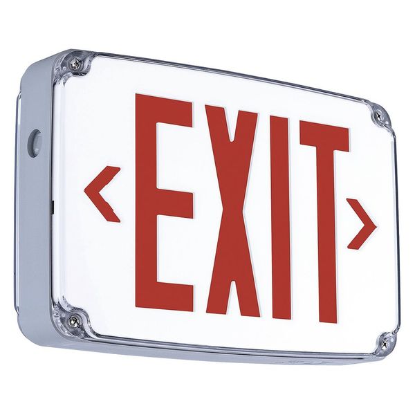 Ext Sgn, Plst, Gry, 12 1/2in, 3.8W