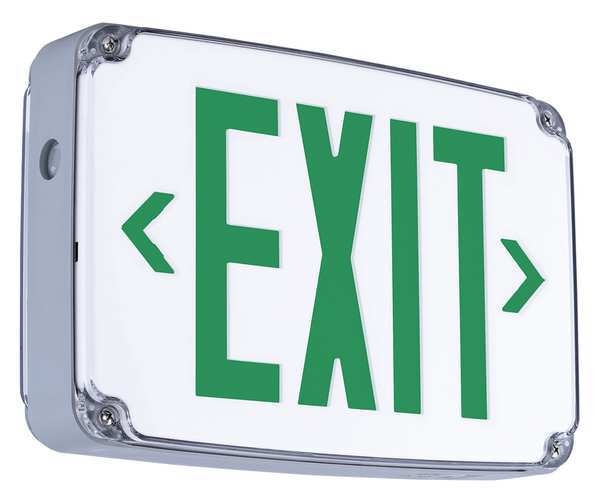 Exit Sign with Battery Backup, 2.7W