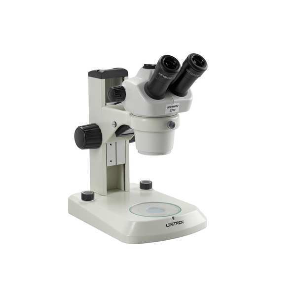 Trinocular Microscope, 0.7X to 3X, 17in.H