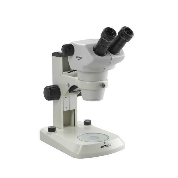 Binocular Microscope, 0.8X to 5X, 17in.H
