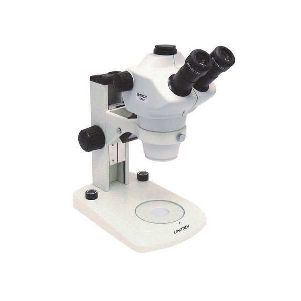 Trinocular Microscope, 0.8X to 5X, 14in.H