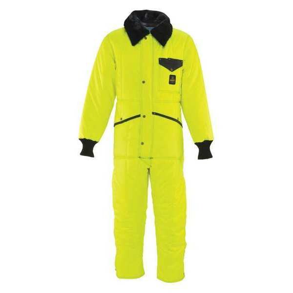 Coverall Hivis Coverall Lime 3Xl