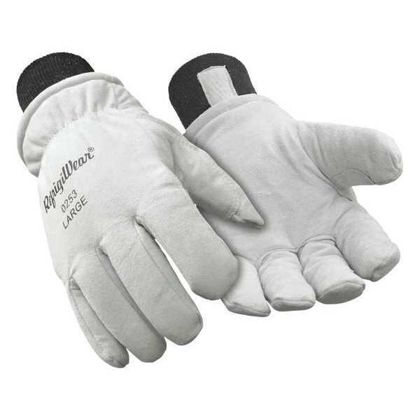 Cold Protection Gloves, Fiberfill/Foam/Tricot Lining, XL