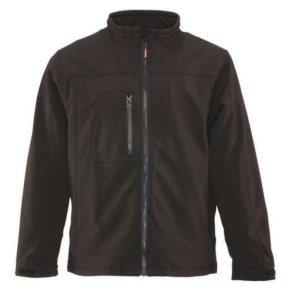 Jacket Non-Insulated Softshell Black 2Xl
