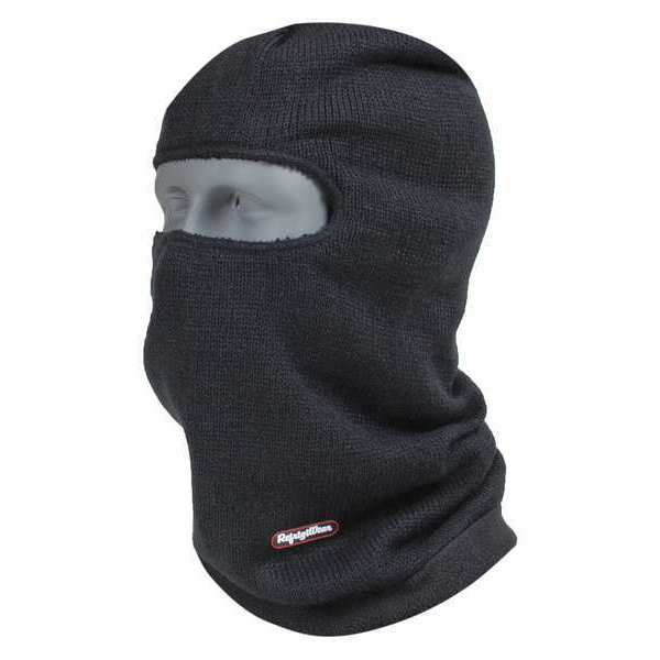 Balaclava, Over-the-Head, Double Layer Acrylic, Covers Head/Neck/Face/Nose, Black, Universal Size