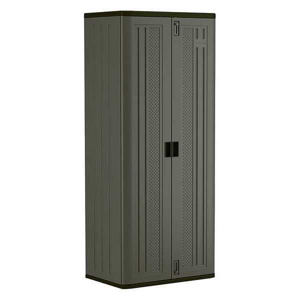 Resin Storage Cabinet, 30 in W, 72 in H, Stationary