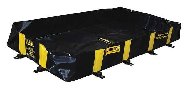 Rigid-Lock QuickBerm(R), 175 gal., Black
